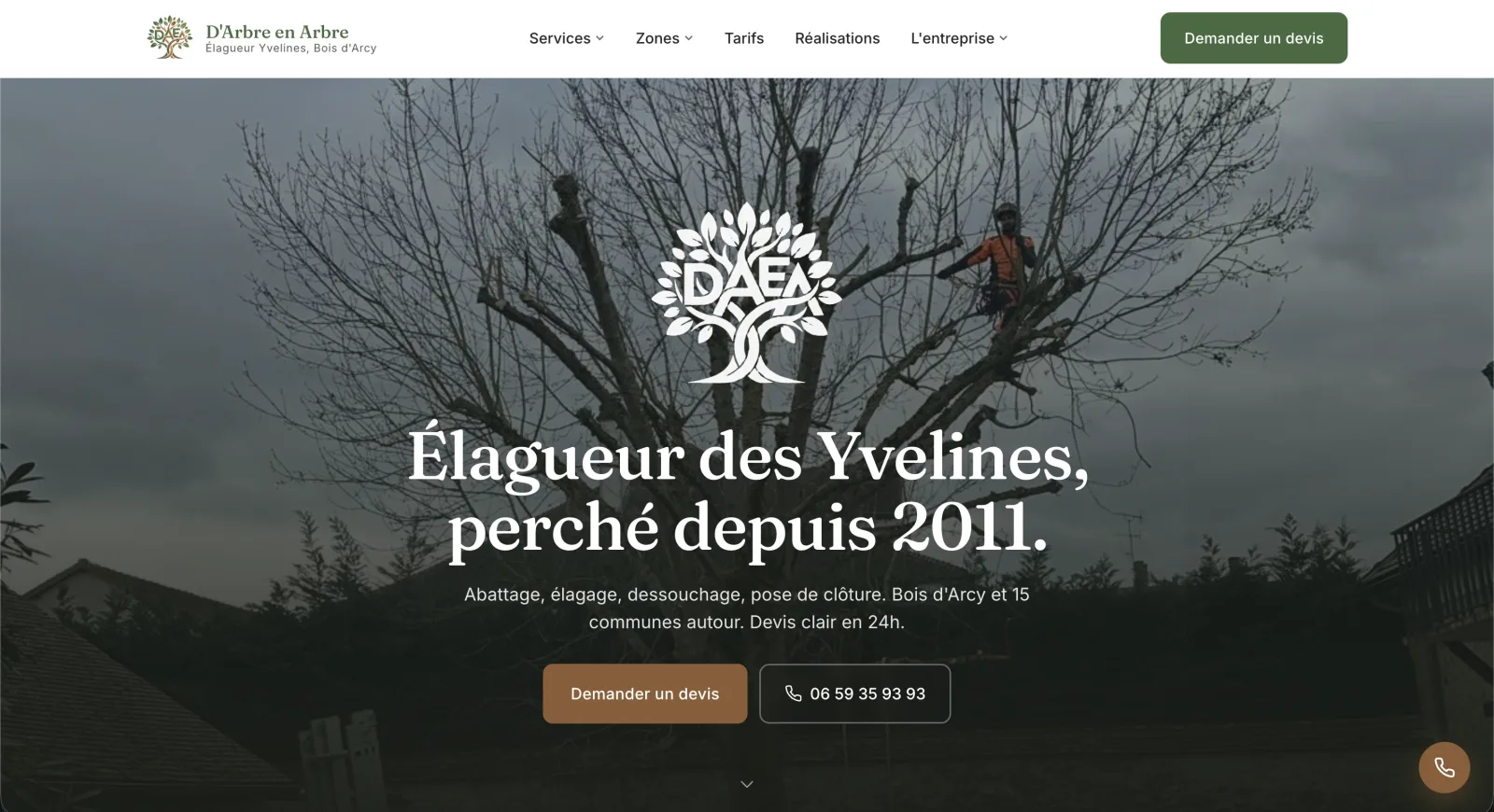 Site web DAEA